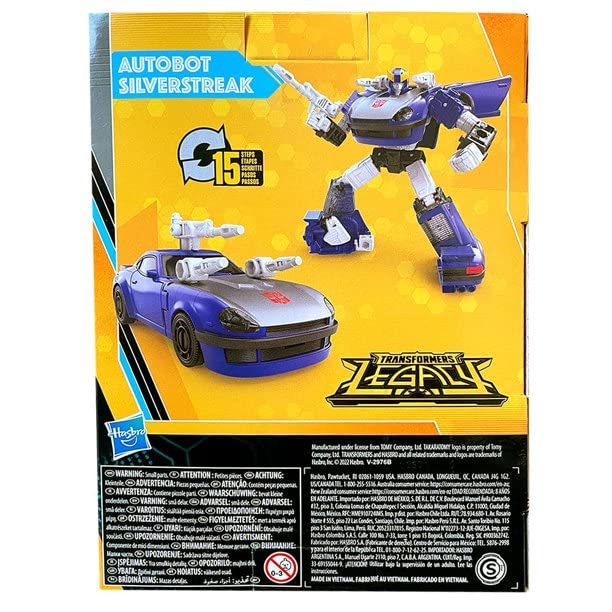 Transformers Legacy Buzzworthy Bumblebee Silverstreak