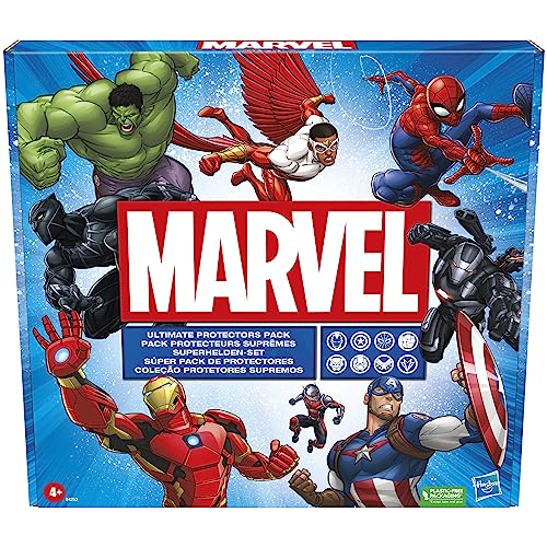 Marvel Avengers Ultimate Protectors Pack, 6-Inch-Scale, 8 Action Figures with Accessories. Ages 4 and Up