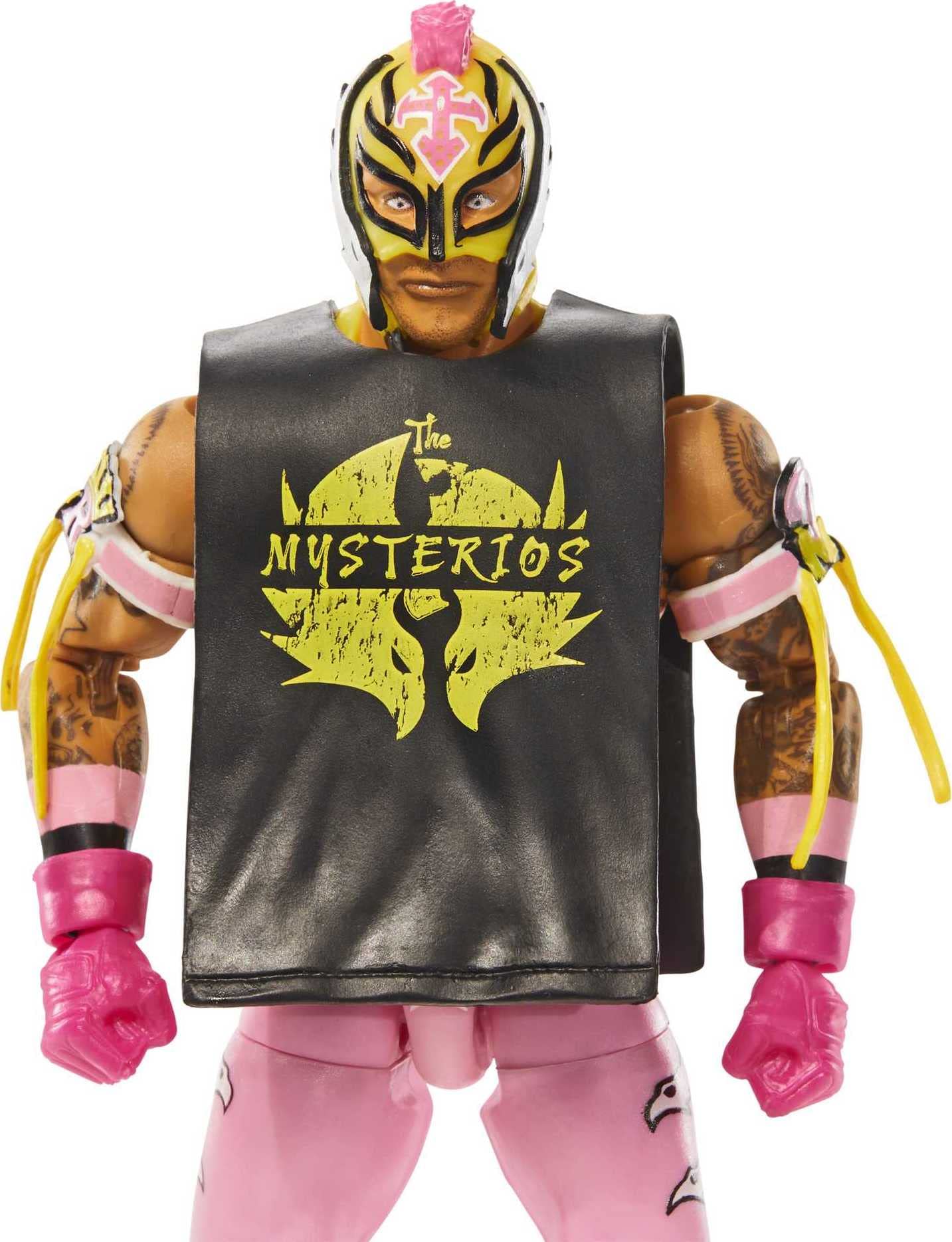 Mattel WWE Action Figures, Top Picks Elite Rey Mysterio Figure, 6-inch Collectible, WWE Toys