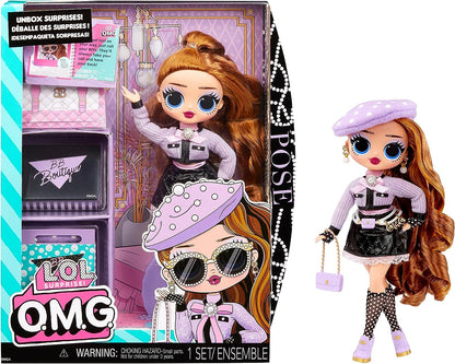 L.O.L. Surprise! LOL Surprise OMG Pose Fashion Doll with Multiple Surprises and Fabulous Accessories – Great Gift for Kids Ages 4+