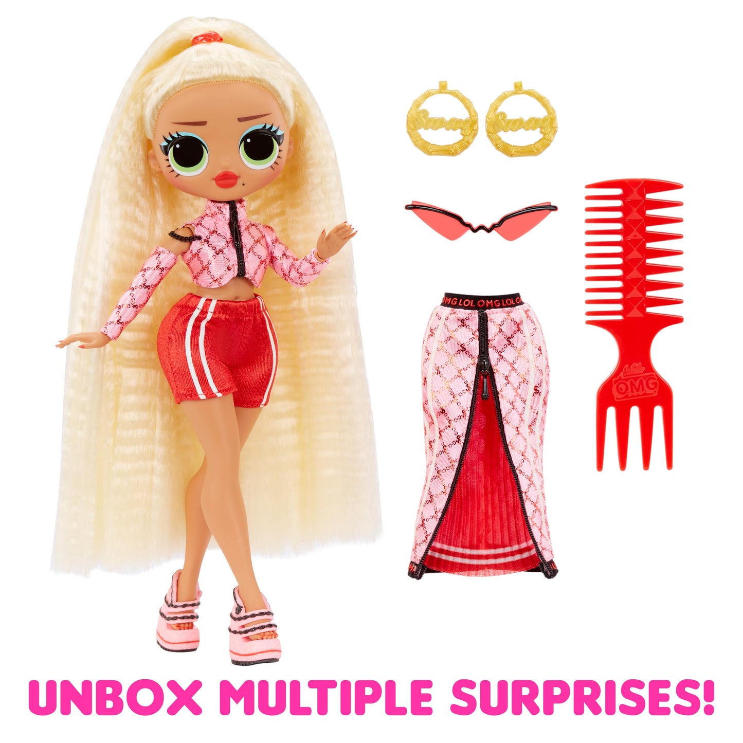 LOL Surprise OMG Swag Fashion Doll with Multiple Surprises Including Transforming Fashions and Fabulous Accessories – Great Gift for Kids Ages 4+