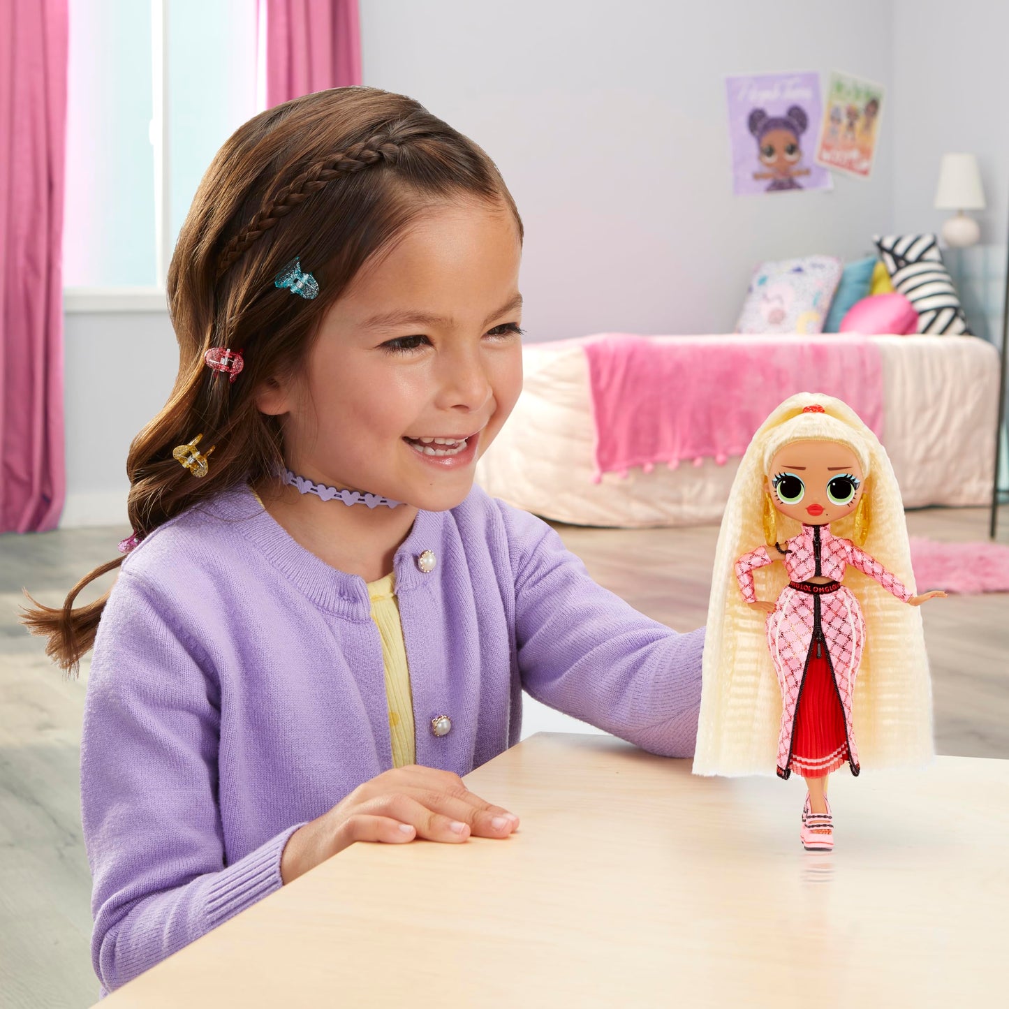 LOL Surprise OMG Swag Fashion Doll with Multiple Surprises Including Transforming Fashions and Fabulous Accessories – Great Gift for Kids Ages 4+